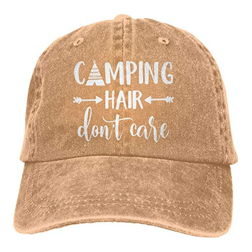 Hhnlb Unisex Camping Hair Don T Care 1 Vintage Jeans Gorra D