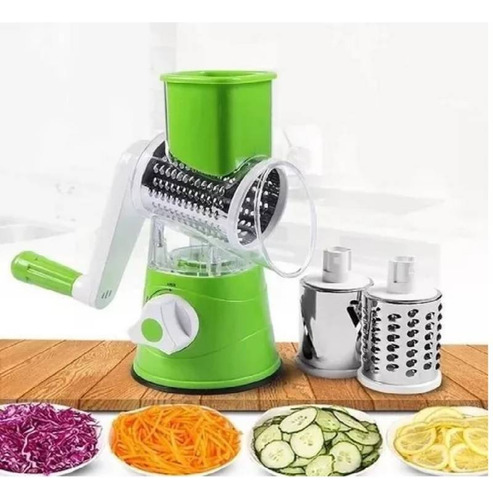 Molino Multiusos Rayador Picador Verduras 3 En 1