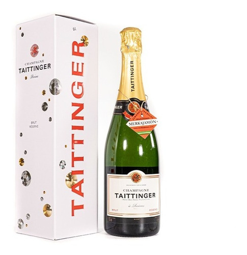 Champagne Taittinger Brut Reserve + Estuche Original