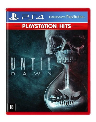 Jogo Until Dawn - Ps4 Playstation Físico Novo E Lacrado