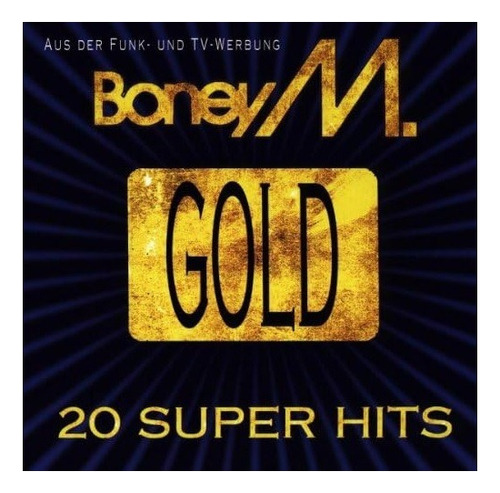 Cd Boney M. - Gold (1992) 20 Canciones Bmg Bertelsmann