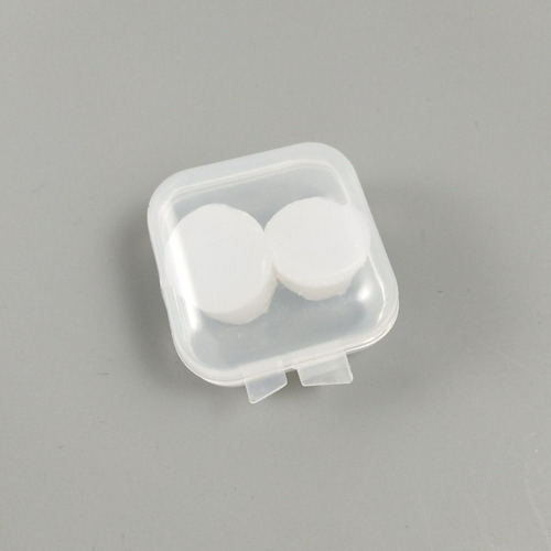 2 Tapones Para Los Oídos De Silicona Blanda Con Reducción De