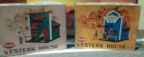 Western House Plastoy Para Soldaditos- Vaqueros