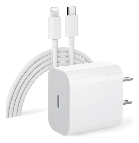 Cargador 20w Carga Rapida Usb C Cable