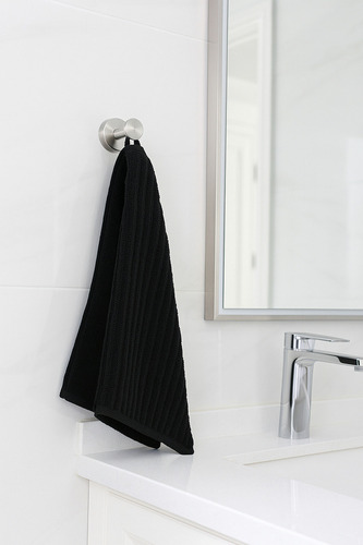 Kit Com 2 Ganchos De Parede Em Aço Inoxidável Fosco Suporte Para Toalhas De Rosto, Cabide Toalhas De Banho, Cabideiro De Parede Para Roupas, Acessórios E Panos Em Quarto Banheiro Cozinha
