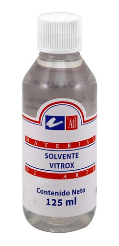 Solvente Vitrox Atl 125 Ml ( Solo En La Compra Del Barniz)