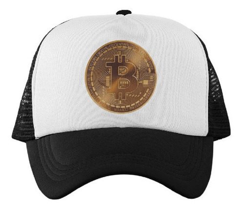 Gorra  Moneda Bitcoin. Criptomoneda. Dama Y Caballero.