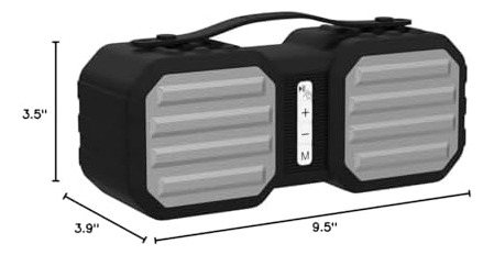 Altavoz Bluetooth Inalámbrico De Coby Ranger, Batería De 20