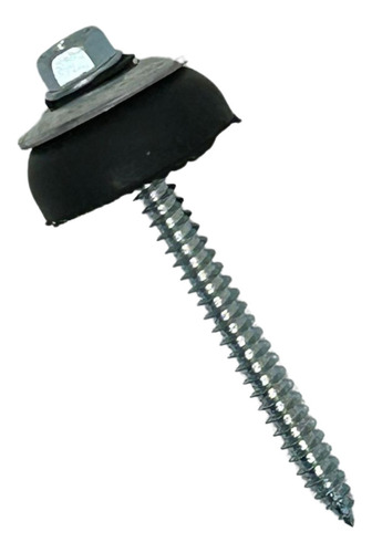 Tornillo Policarbonato Con Golilla Ancha 12 X 2 1/2 - 50