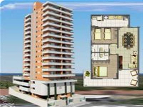 Imagem 4 de 8 de Apartamento, 2 Dorms Com 75.83 M² - Ocian - Praia Grande - Ref.: Gim6022789 - Gim6022789