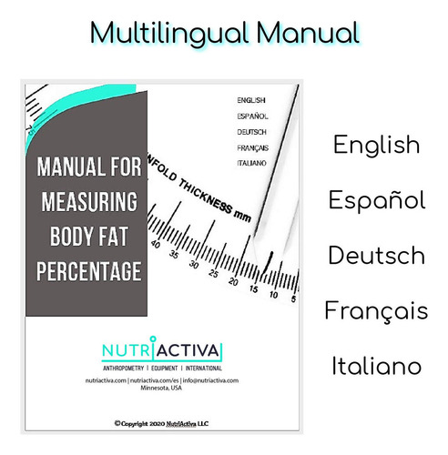 Plicometro Slim Guide Con Software De Grasa Corporal Y .
