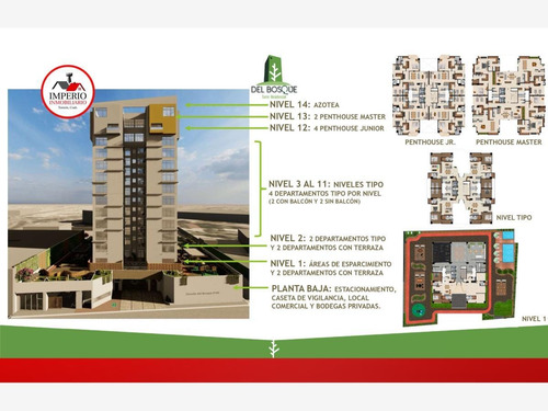 Imagen 4 de 13 de Departamento En Venta En Circuito Del Bosque