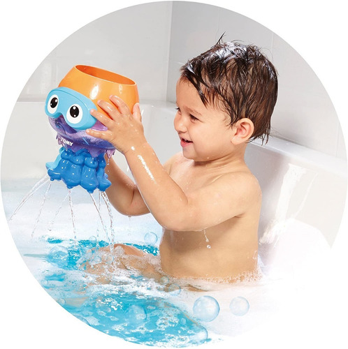 Imagen 4 de 5 de Medusa Juego Para Baño Agua Profunda Tomy Bebe 92121 Edu