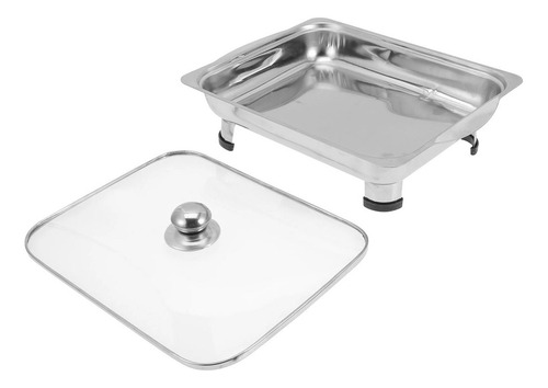 Bandeja De Bufê Chafing Prato De Comida Aquecedor De Arco