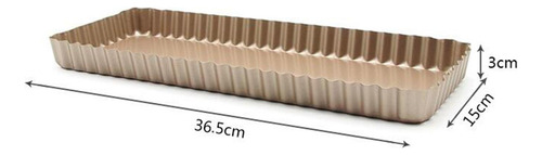 14 \'\' Forma Ondulada Tostado Antiadherente Pastelería Pan
