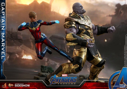 Captain Marvel Hot Toys Avengers End Game Escala 1/6