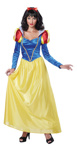 Disfraz Para Mujer Blancanieves Talla Small- Halloween