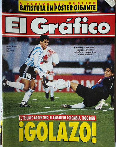 El Gráfico N° 3855  Revista Fútbol Argentino, Cb