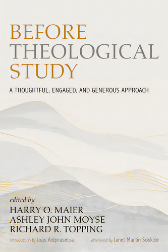 Before Theological Study, De Maier, Harry O.. Editorial Wipf & Stock Publ, Tapa Dura En Inglés