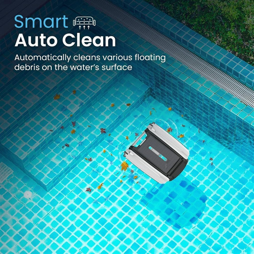 Robot Automatizado De Limpieza De Piscinas Con Energía Solar