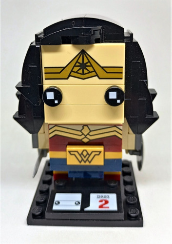 Lego Brickheadz Lego Wonder Woman Set # 41599 Dc Comics S H