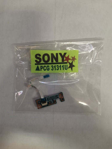 Botón Encendido Sony Vaio Pcg 31311u Asistente (Usado)