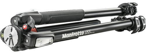 Tripié Manfrotto Mt055xpro3 3 Secciones Columna Horizontal Color Negro