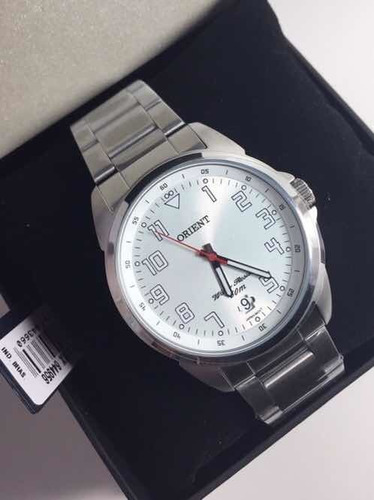 Relogio Orient Masculino Mbss1154a S2sx Aço Prata Analogico