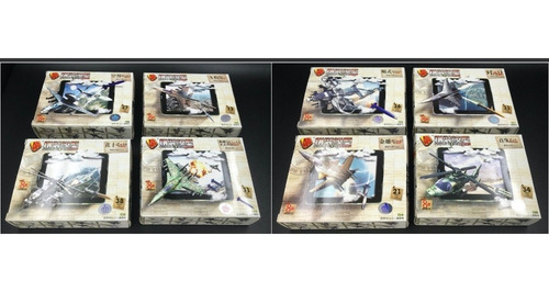 Aviones 4d Modelismo Plastico Armables 8 Pzs Serie 2