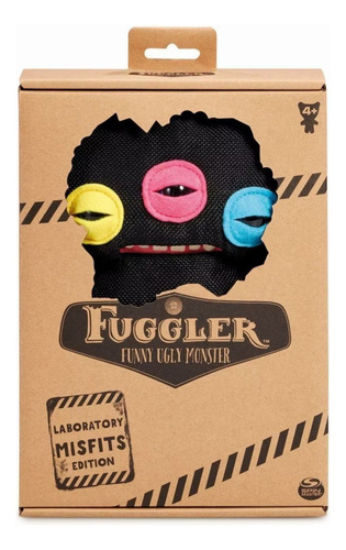 Fugglers Laboratorio Misfits Funny Ugly Monster Negro