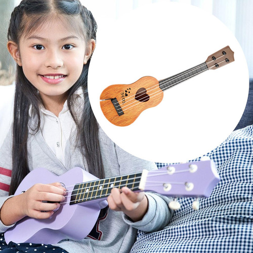 Ukulele Toy Pequeña Guitarra, Color Aleatorio, Desarrollo,