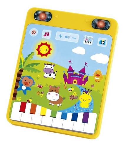 Ok Baby Tablet C/actividades Luces Sonidos ELG Okbb0160