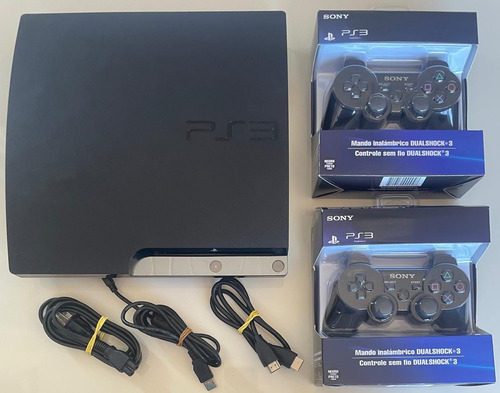 Playstation 3 Com Cfw + Jogos Grátis E Emulador Preto (Usado)