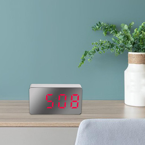 Relógio Despertador Digital Grande Data Hora 3