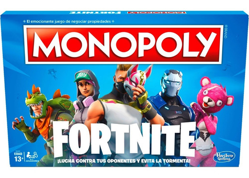 Juego De Mesa Monopoly Fortnite Hasbro Juego De Mesa