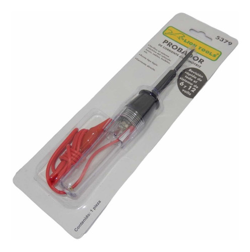Probador De Corriente Automotriz Dc 12v Tipo Lápiz Nuevo