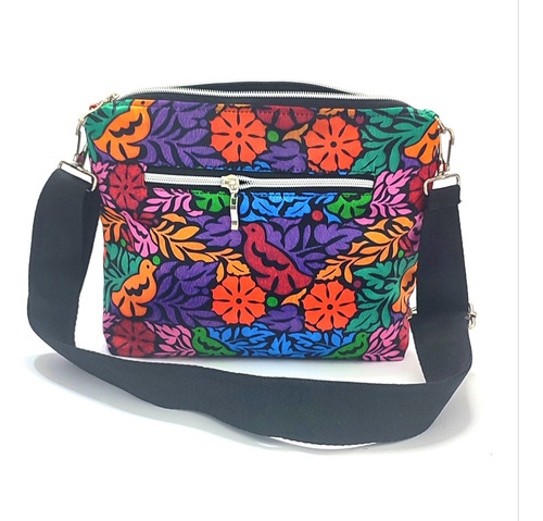 Hermosa Bolsa Crossbody Aves Chiapanecas Hecha En México!