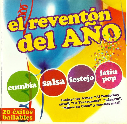 Cd El Reventón Del Año - Varios 2009