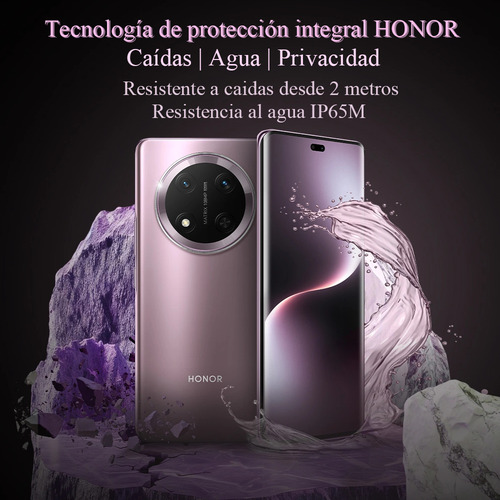 Honor X9c 5g Dual Sim 12gb Ram 256gb,6600mah Batería Duradera,impermeable Y Resistente A Las Caídas,120hz Refresh Rate,108mp Oiscámara,titanium Purple