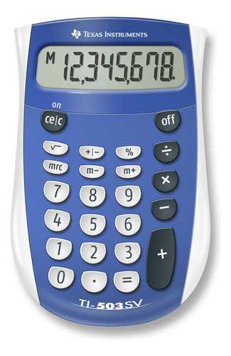 Texas Instruments Calculadora De Funcion Estandar Ti-503 Sv