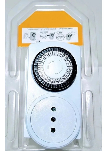 Temporizador Timer Interruptor Mecánico Tiempo 24h