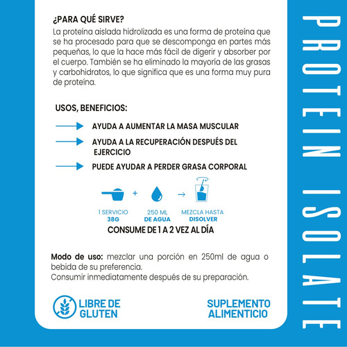 Proteína Whey Hs Hidrolizada D-mon Isolate 2.2 Kg Sabores Galleta