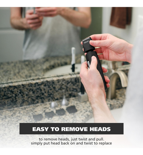 Trimmer Wahl All-in-one Recarregável Sem Fio 9685-200 Mascul