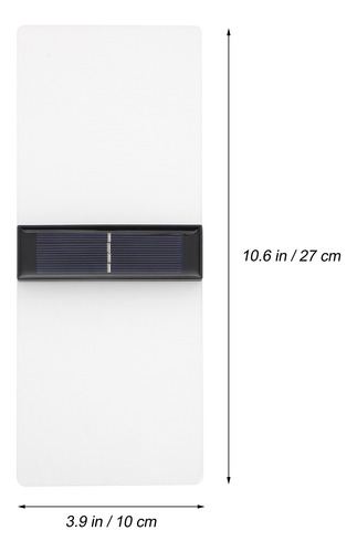 Luces De Pared Para Exteriores Lámpara De Pared Solar
