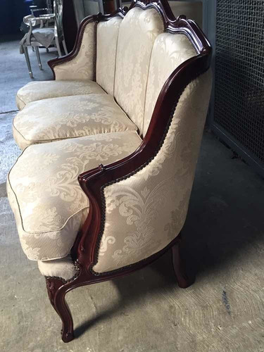 Poltrona Y Sofa Morderlo Petit Bergere Madera De Caoba