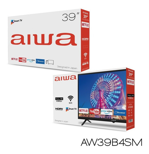 Tv Aiwa 39 Pulgadas Smart Tv Hd Nuevo