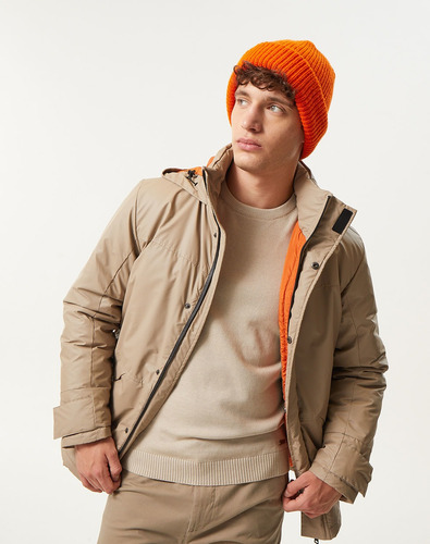 Campera Tecnica Equus Nate Beige Hombre