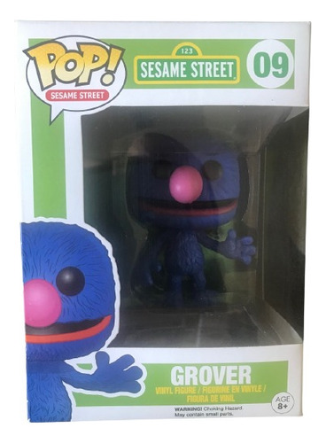 Funko Pop Original Grover #09 - Plaza Sesamo