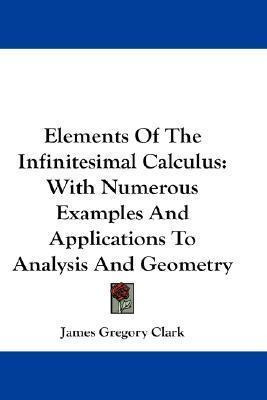 Libro Elements Of The Infinitesimal Calculus : With Numer...