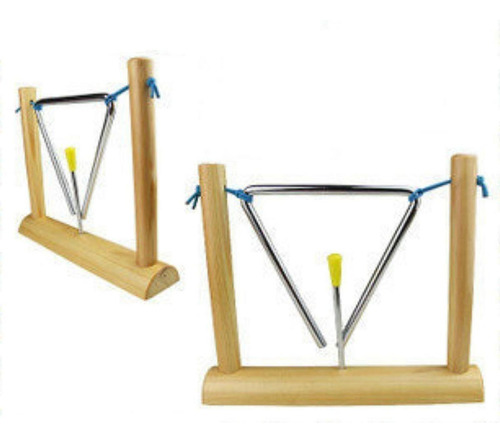 Triángulo Musical Con Soporte Triángulo De Percusión